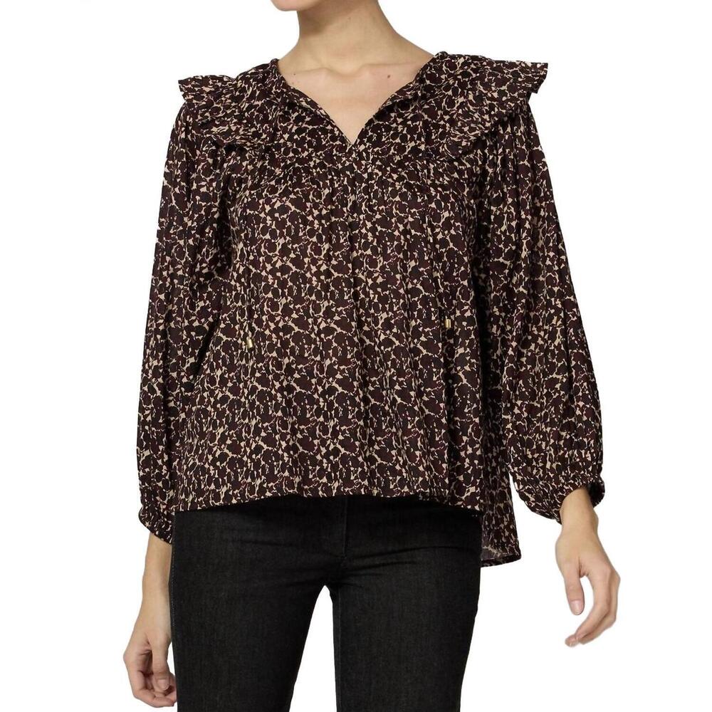 NEW CLEOBELLA marcy blouse in medici print